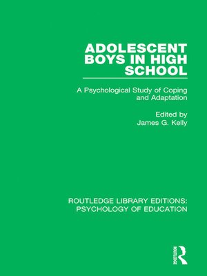 cover image of Adolescent Boys in High School
